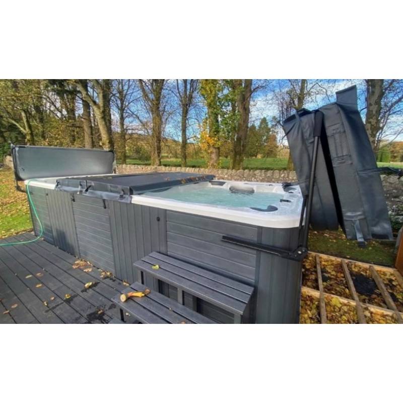 Плавательный спа бассейн на 2 зоны BestSpa's AquaFlow (рис.1)