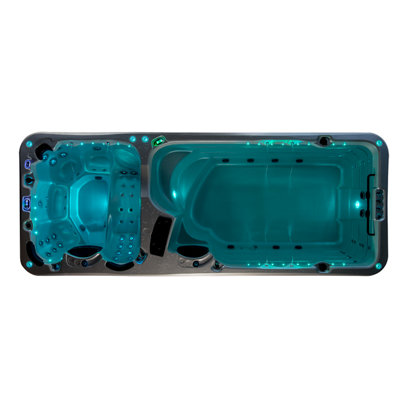 Плавательный бассейн с противотоком Vortex Spas Hydrozone (рис.1)