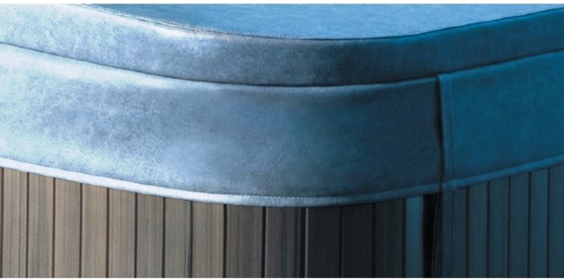 Крышка-чехол для Jacuzzi J-375 Silver Wood (размеры: 231*231 см) (рис.2)