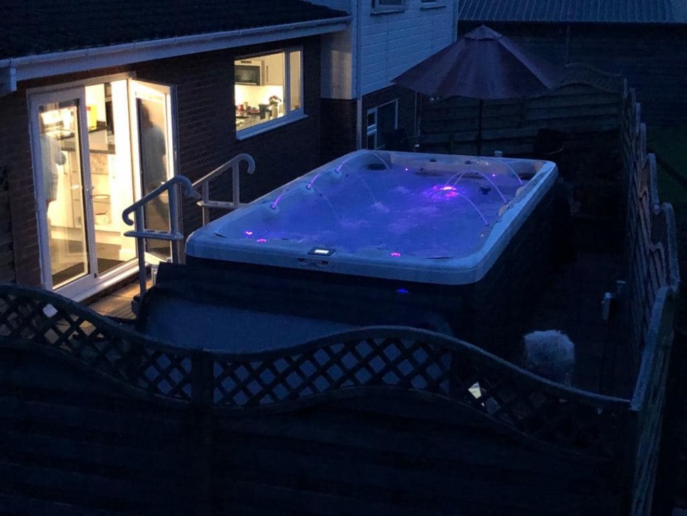 Плавательный спа-бассейн с противотоком Vita Spa VL4 (рис.2)
