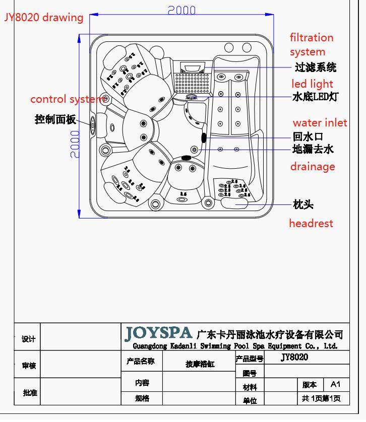 Мини спа-бассейн Joy Spa JY 8020 (рис.6) Мини спа-бассейн Joy Spa JY 8020 (рис.6)