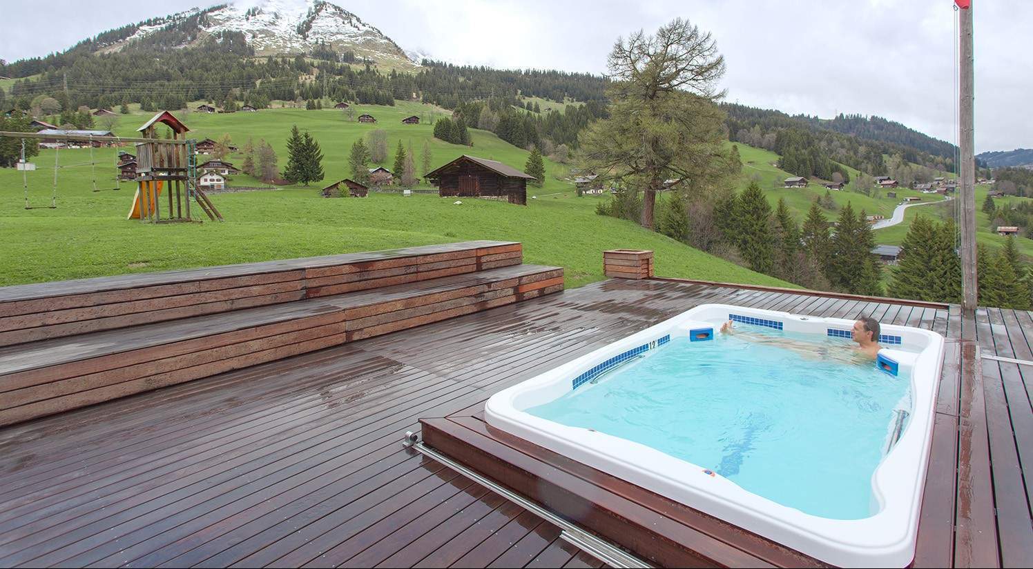 Плавательный спа-бассейн Dimension One Spas Aquafit Sport 13 (рис.1)