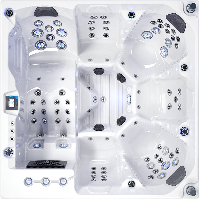 Композитный коммерческий бассейн с акриловой чашей Lovia Spa L507