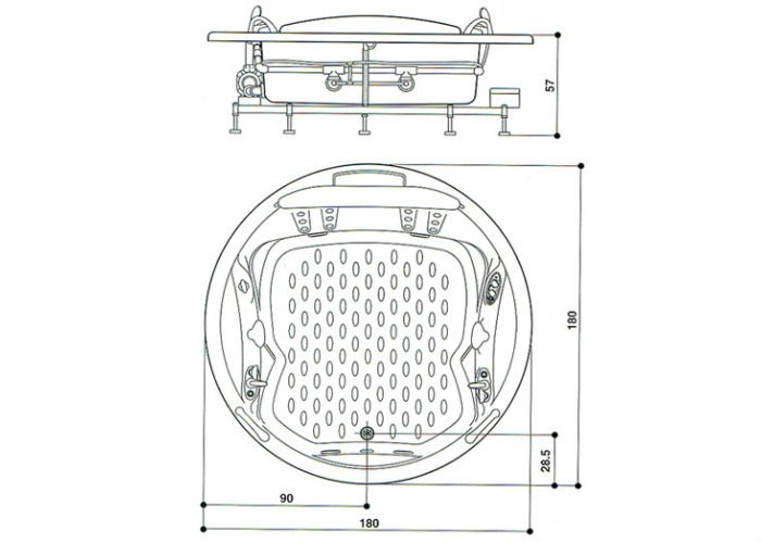 Гидромассажная ванна Jacuzzi Gemini (рис.2)
