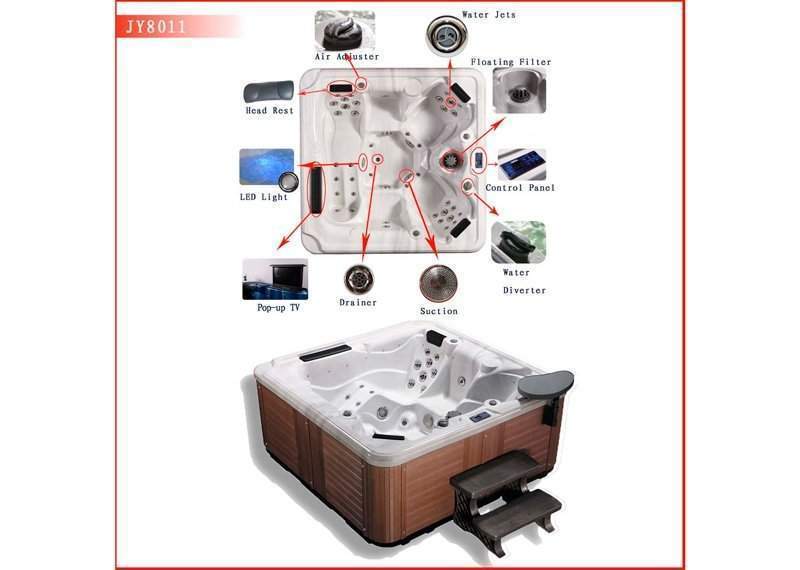 Гидромассажный спа-бассейн Joy Spa JY 8011 (рис.5) Гидромассажный спа-бассейн Joy Spa JY 8011 (рис.5)
