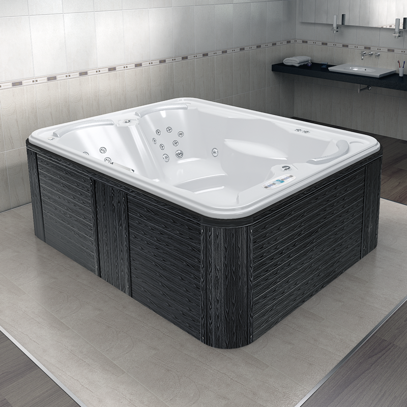 Бассейн spa Радомир «Deluxe» (чаша белая, комплектация Gold) (рис.2)