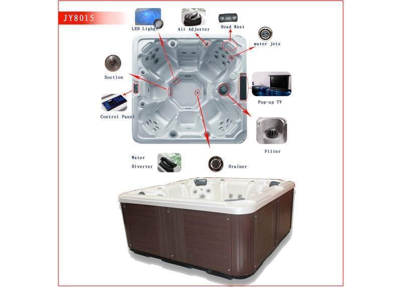 Гидромассажный спа-бассейн Joy Spa JY 8015 (рис.5) Гидромассажный спа-бассейн Joy Spa JY 8015 (рис.5)