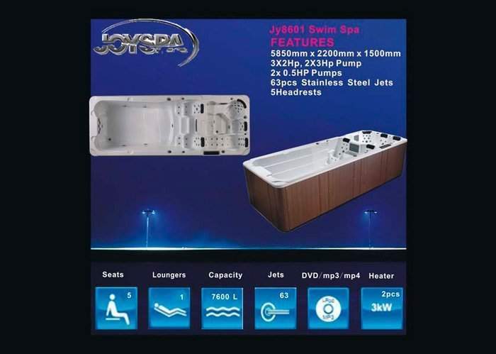 Профессиональный спа бассейн с противотоком Joy Spa JY 8601 (рис.1)
