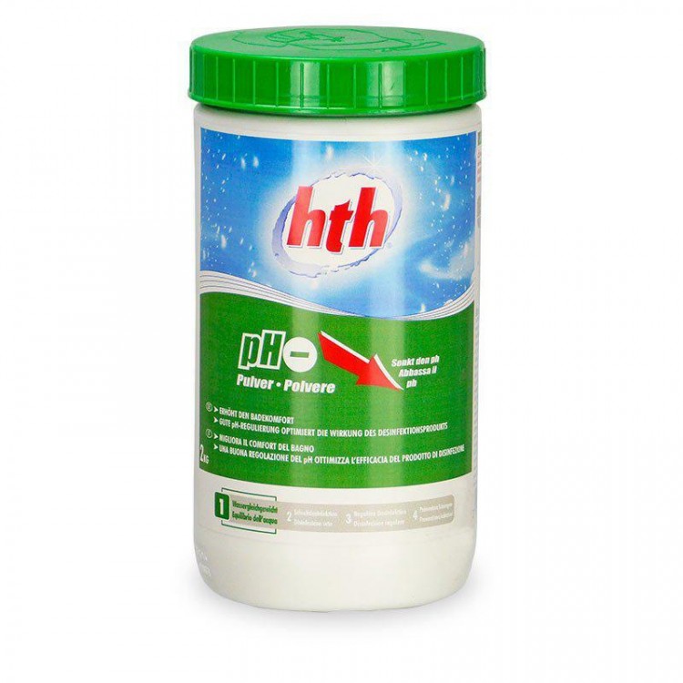 Порошок рН-минус для СПА бассейна HTH SPA (Франция) 2 кг
