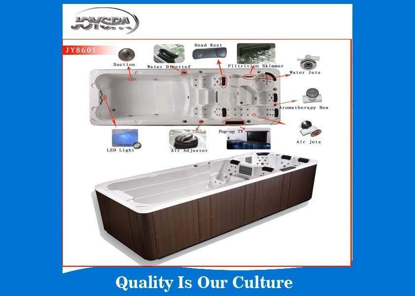 Профессиональный спа бассейн с противотоком Joy Spa JY 8601 (рис.2)
