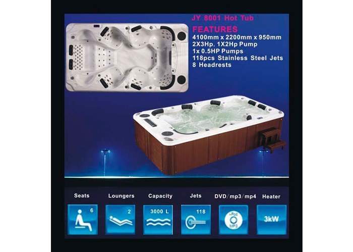 Спа джакузи Joy Spa JY 8001 (рис.2)