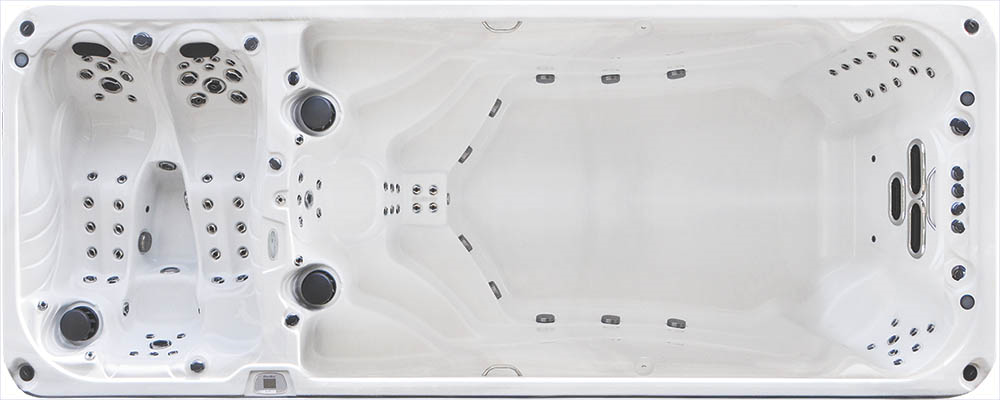 Бассейн СПА с противотоками Premium Leisure Aquatika X 19 (рис.1)