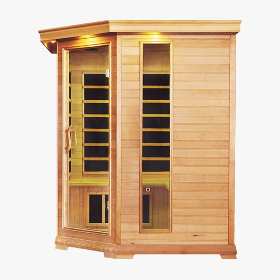 Инфракрасная сауна InfraSun Corner Essence Hemlock (рис.3) Инфракрасная сауна InfraSun Corner Essence Hemlock (рис.3)