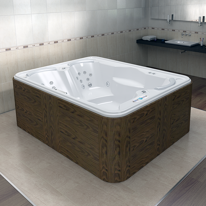 Spa бассейн Радомир «Deluxe» (чаша перламутровая, комплектация Gold) (рис.1)