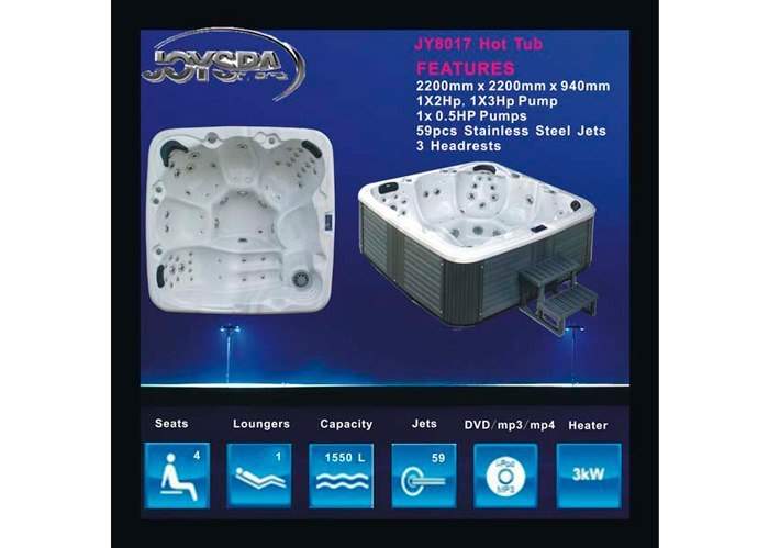 Спа бассейн джакузи Joy Spa JY 8017 (рис.2)
