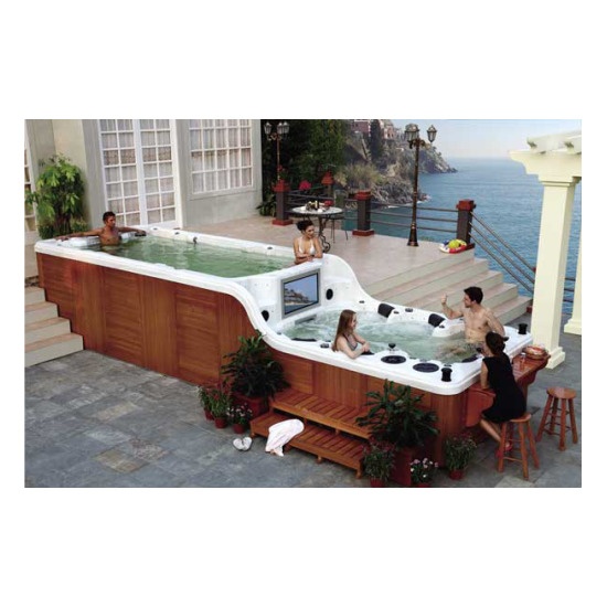 Плавательный спа бассейн Delfi Spa Brigantine (рис.2)