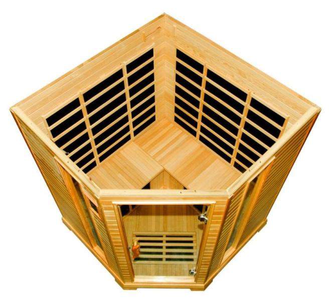 Инфракрасная сауна Active Heat Corner Grande (рис.6) Инфракрасная сауна Active Heat Corner Grande (рис.6)