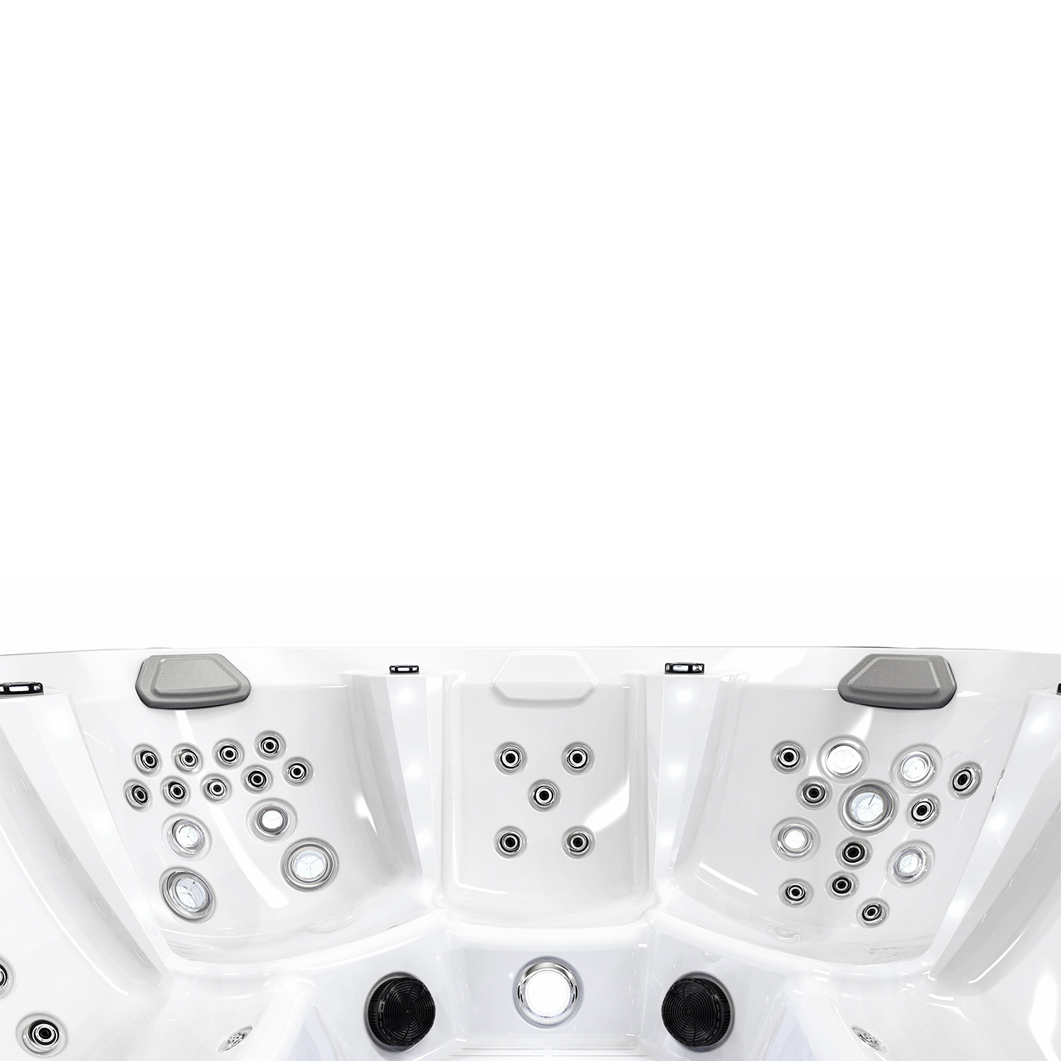 Композитный коммерческий бассейн с акриловой чашей Lovia Spa L507 (рис.2)