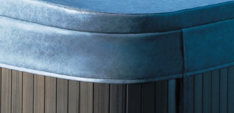 Крышка-чехол для Jacuzzi J-335 Silver Wood (размеры: 213*213 см) (рис.2)